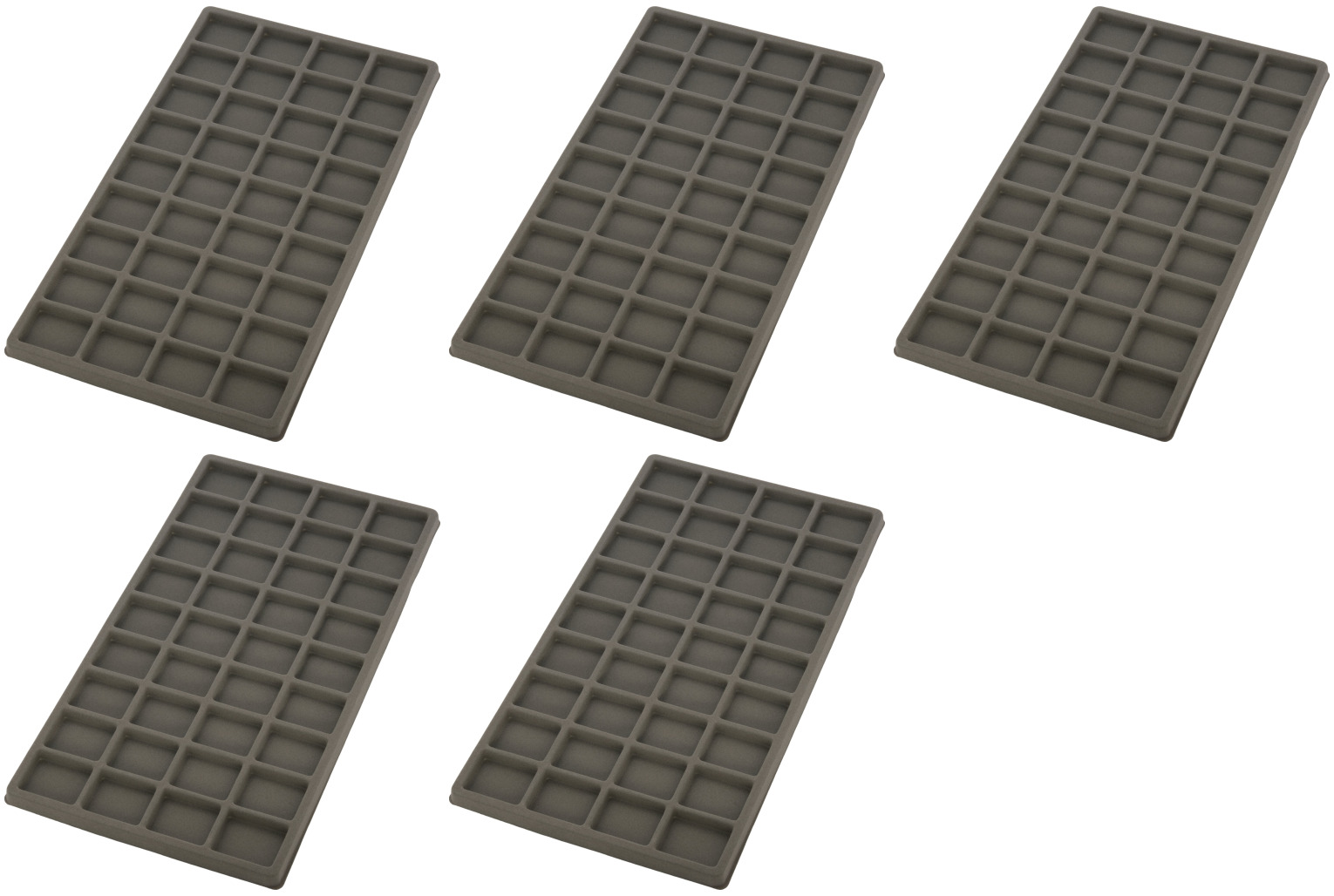 36 Compartment Display Tray Inserts 5Pc